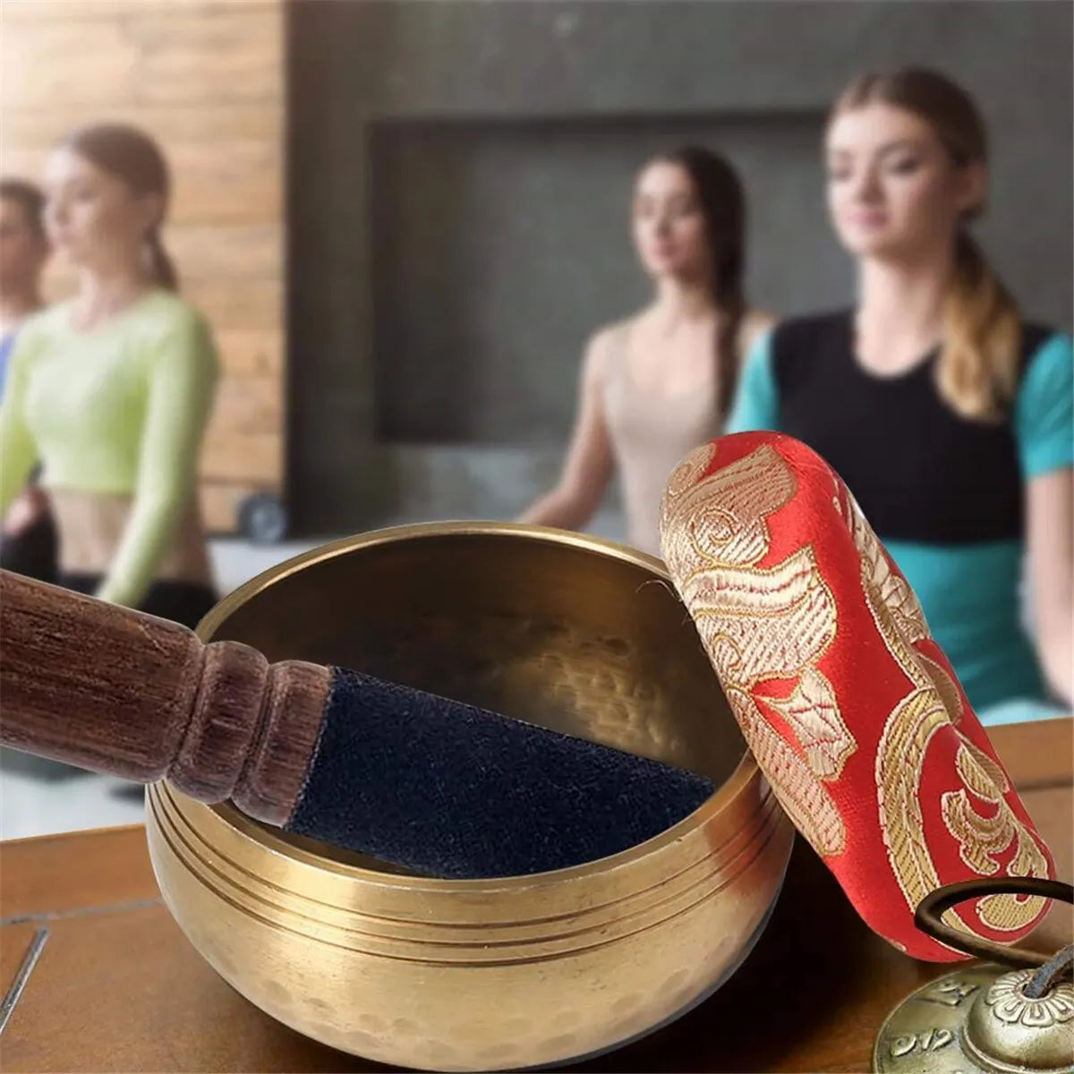 Handmade Tibetan Singing Bowl set – Nepalese Copper Sound Bowl for Meditation, Yoga & Sound Therapy