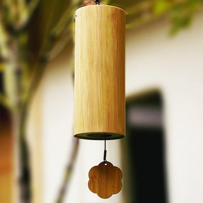 Handmade Bamboo Wind Chimes – Musical Outdoor Garden Decor for Meditation, Yoga & Sound Healing